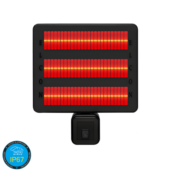 ELCON RCTH-6000 – Uzaktan Kumandalı Endüstriyel NIR IR Isıtıcı (6000W)