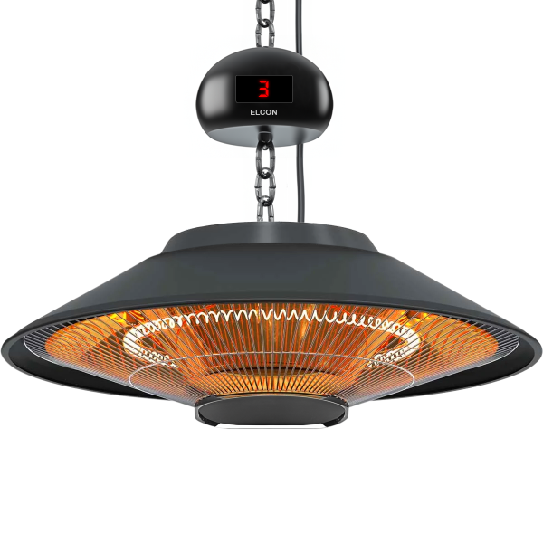 ELCON HFR-2000 Tavan Tipi Kısa Dalga IR Isıtıcı – 2000W (Uzaktan Kumandalı)