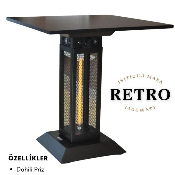 HotTable Retro 1400 Elektrikli Bistro Isıtıcı