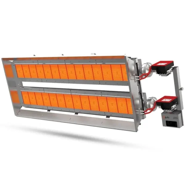 Panera GUFO ECO LD28 Seramik Plakalı Lineer Radyant Isıtıcı (26–32 kW) – Çift Kademe