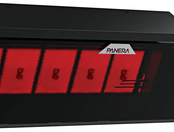 Panera GUFO NG Camlı Seramik Plakalı Radyant Isıtıcı (6,3–11,5 kW) – Çift Kademe + Kumandalı